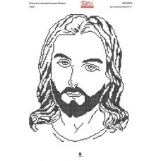 БА3-378 Иисус. Схема для вышивки бисером ТМ Вышиванка