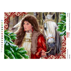 БА3-438 Верность. Схема для вышивки бисером ТМ Вышиванка 