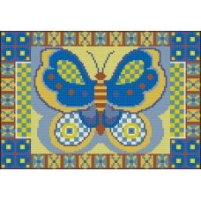 ФПК-4011 Бабочка. Схема для вышивки бисером Феникс