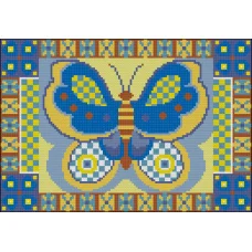 ФПК-4011 Бабочка. Схема для вышивки бисером Феникс