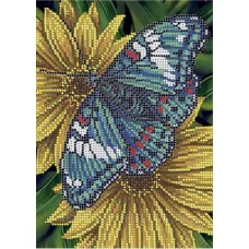 А5-Д-404 Бабочка. Схема для вышивки бисером ТМ Acorns
