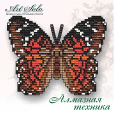 БАТ-014 Бабочка-магнит Алый павлин (Anartia amathea). ТМ Артсоло