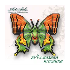 БАТ-020 Бабочка-магнит Тейнопальпус императорский (Teinopalpus imperialis). ТМ Артсоло