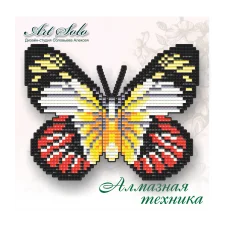 БАТ-021 Бабочка-магнит Алая изабель (Delias Argenthona).  ТМ Артсоло