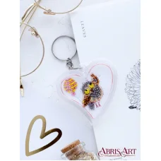 АРВ-012 Набор для вышивки бисером брелка Улыбайся. ТМ Абрис Арт