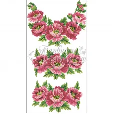 БДд-015 Заготовка детской сорочки для вышивки бисером. Барвиста Вышивка