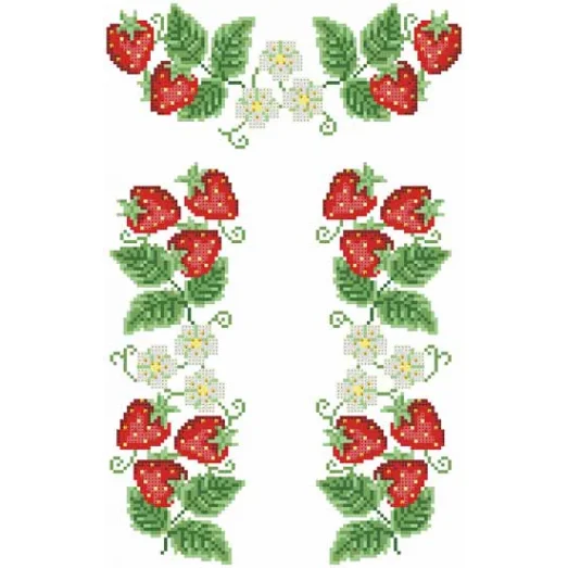 БДд-001 Детская заготовка для вышивки бисером. Барвиста Вышивка, 9-12 лет, домотканое