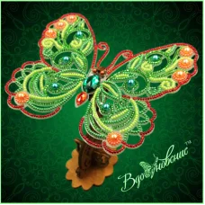 BGP-085 Ажурная 3d бабочка Набор для вышивки бисером ТМ Вдохновение