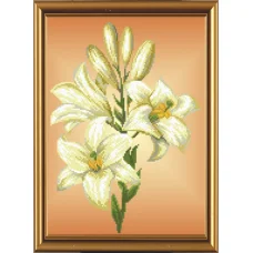 БИС-3032 Тигровая лилия. Схема для вышивки бисером Нова Слобода