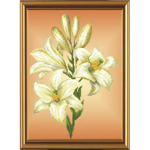 БИС-3032 Тигровая лилия. Схема для вышивки бисером Нова Слобода