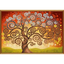 БИС-0282 Дерево счастья. Схема для вышивки бисером Нова Слобода