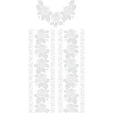 БЖд-044 (белая) Заготовка женской сорочки . Барвиста Вишиванка