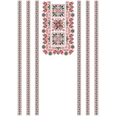 БЖд-046 (белая) Заготовка женской сорочки . Барвиста Вишиванка