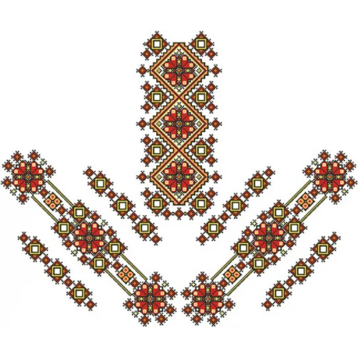 БЖд-047 (белая) Заготовка женской сорочки . Барвиста Вишиванка