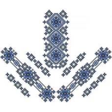 БЖд-048 (белая) Заготовка женской сорочки . Барвиста Вишиванка