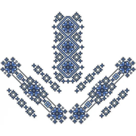 БЖд-048 (белая) Заготовка женской сорочки . Барвиста Вишиванка