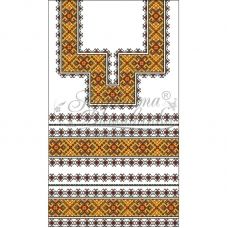 БЖд-063 (белая). Заготовка женской сорочки. Барвиста Вишиванка