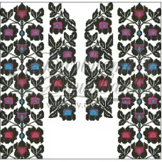 БЖд-069 (белая). Заготовка женской сорочки. Барвиста Вишиванка