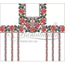 БЖ-071 Заготовка женской сорочки. Барвиста Вишиванка