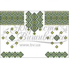 БЖд-073 (белая). Заготовка женской сорочки. Барвиста Вишиванка