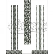 БЖд-082 (белая). Заготовка женской сорочки. Барвиста Вишиванка