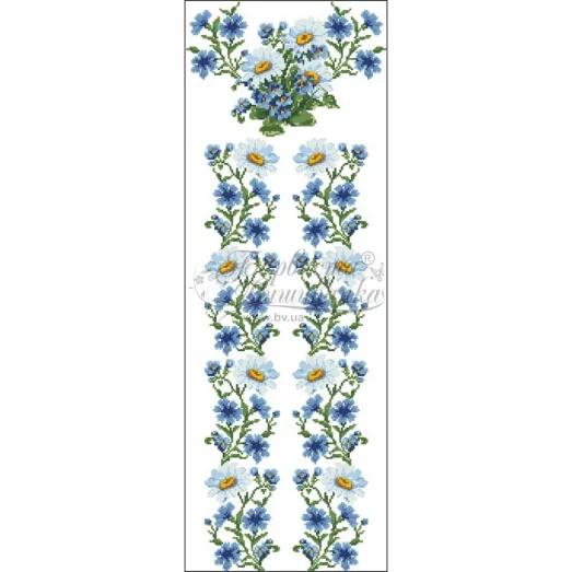 БЖд-191 (белая). Заготовка женской сорочки. Барвиста Вишиванка