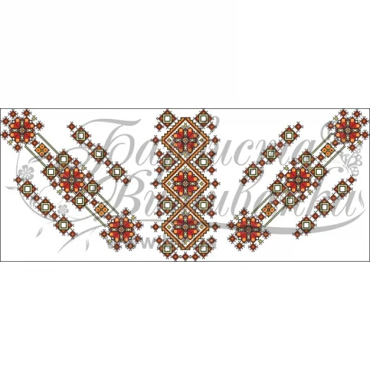 БЖ-471 Заготовка женской сорочки. Барвиста Вишиванка