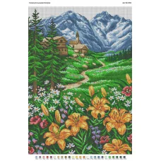 А2Н_033 БК-2004 Горная долина. Схема для вышивки бисером ТМ Virena