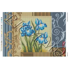 А2Н_040 БК-2024 Цветы. Схема для вышивки бисером ТМ Virena