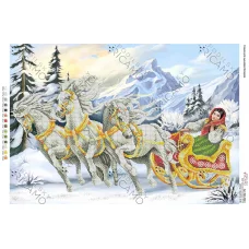 А2Н_019 БК-2043 Тройка. Схема для вышивки бисером ТМ Virena