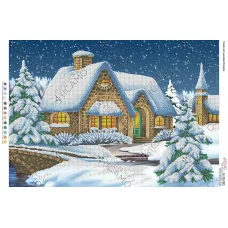 А2Н_020 БК-2045 Зима. Схема для вышивки бисером ТМ Virena