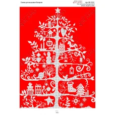 А3Н_109 БК-3331 Елочка. Схема для вышивки бисером ТМ Virena  