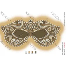 А4Н_248 БК-4313 Маска. Схема для вышивки бисером ТМ Virena 