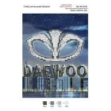 А5Н_163 БК-5194 DAEWOO. Схема для вышивки бисером ТМ Virena 