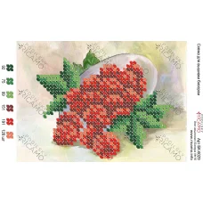 А6Н_010 БК-6029 Ягодки. Схема для вышивки бисером ТМ Virena  