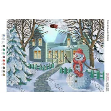 А3Н_038 БК-3190 Уютный уголок. Схема для вышивки бисером ТМ Virena