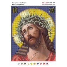 А4Р_529 БКР-4206 Иисус в терновом венке. Схема для вышивки TM Virena