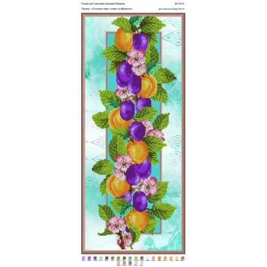 ПН-007 Сладкая пара. Схема для вышивки бисером ТМ Вышиванка