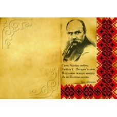ОПВ-007 Пошитая обложка на паспорт для вышивки бисером ТМ Вышиванка
