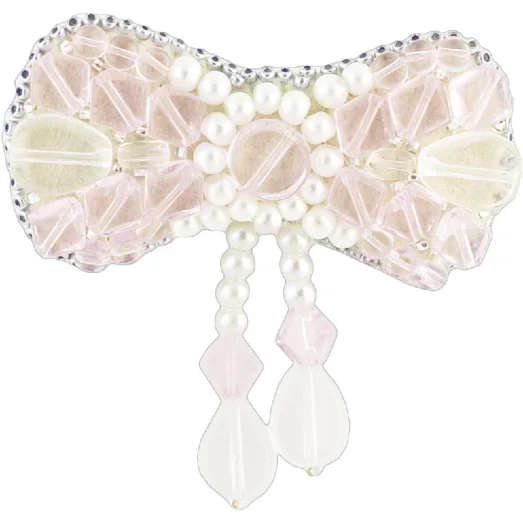 БП-174 Брошь Маленькая кокетка. Набор для вышивки украшения Чаривна Мить