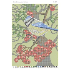 БС-3057 Калина. Схема для вышивки бисером. Сяйво БСР