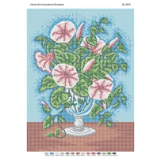 БС-3073 Цветы. Схема для вышивки бисером. Сяйво БСР