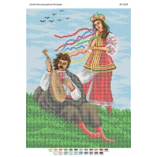 БС-3228 Бандурист. Схема для вышивки бисером. Сяйво БСР