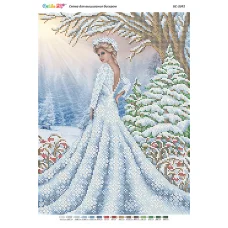 БС-3341 Волшебная зима. Схема для вышивки бисером ТМ Сяйво