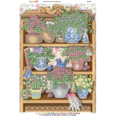 БС-2085 Любимые цветы. Схема для вышивки бисером ТМ Сяйво