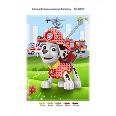 БС-6032 Маршал. Схема для вышивки бисером ТМ Сяйво