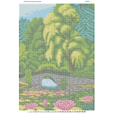 БС-2017 Летний лес. Схема для вышивки бисером. Сяйво БСР