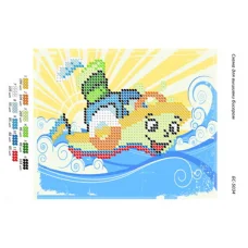 БС-5034 Кораблик. Схема для вышивки бисером ТМ Сяйво