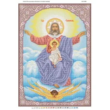 БСР-2091 Господь Саваоф. Схема для вышивки бисером ТМ Сяйво БСР