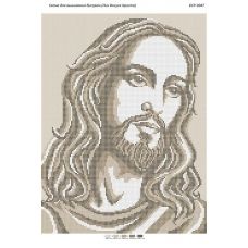 БСР-3047 Лицо Иисуса Христа. Схема для вышивки бисером Сяйво БСР